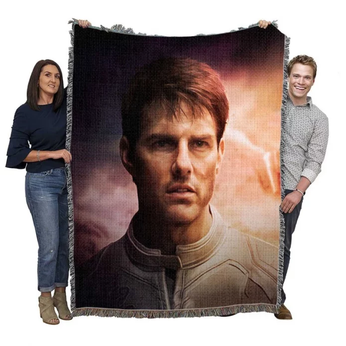 Oblivion Movie Tom Cruise Woven Blanket