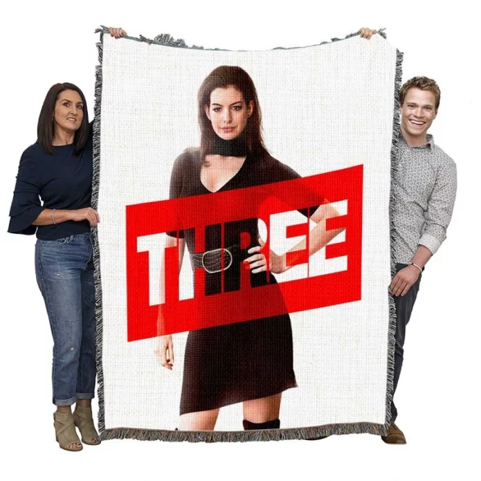 Oceans 8 Movie Anne Hathaway Woven Blanket