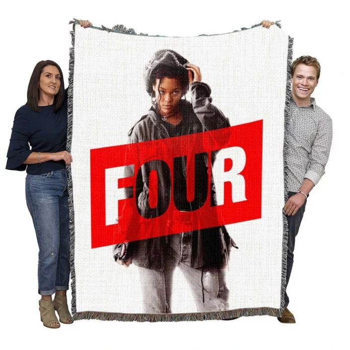 Oceans 8 Movie Rihanna Woven Blanket