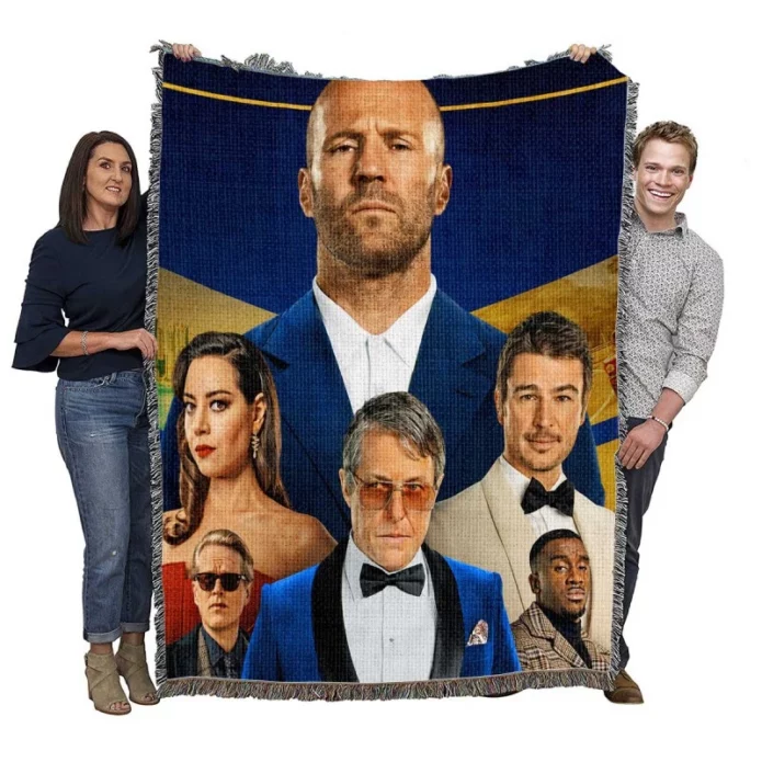 Operation Fortune Ruse de Guerre Movie Poster Woven Blanket