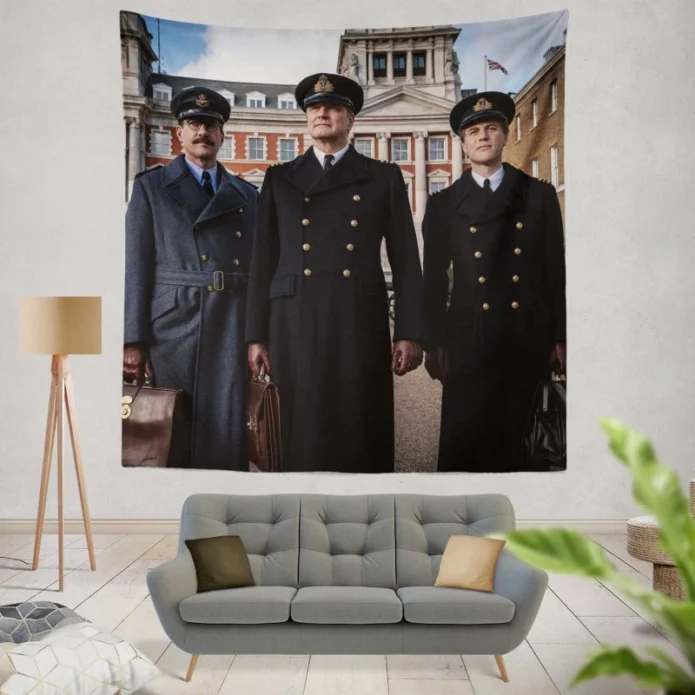 Operation Mincemeat Movie Colin Firth Wall Hanging Tapestry