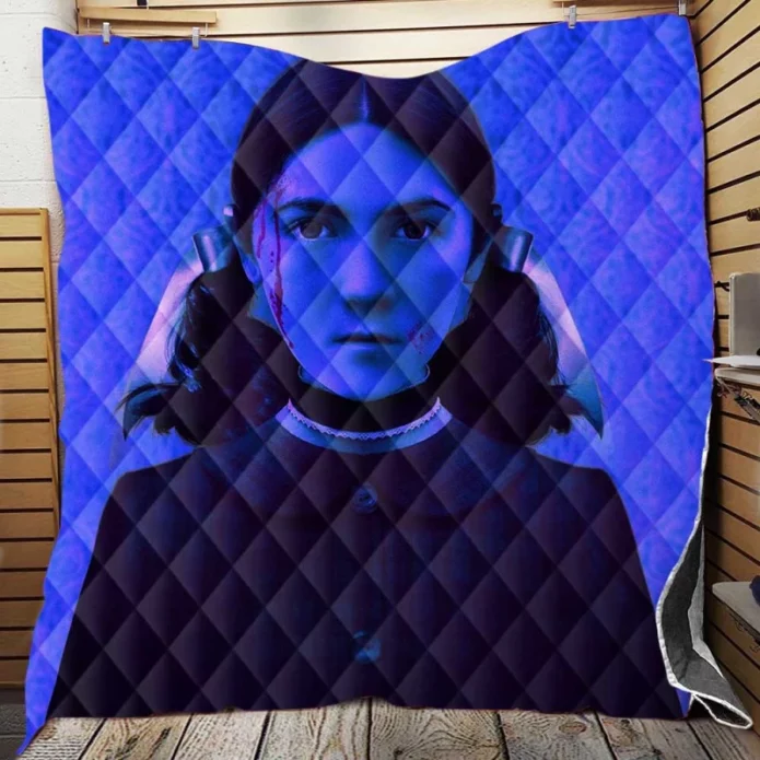 Orphan First Kill Movie Thriller Quilt Blanket