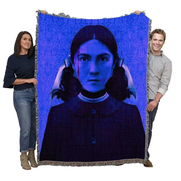 Orphan First Kill Movie Thriller Woven Blanket