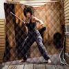 Pacific Rim Movie Rinko Kikuchi Quilt Blanket