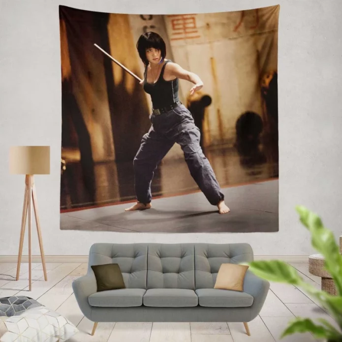 Pacific Rim Movie Rinko Kikuchi Wall Hanging Tapestry