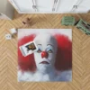 Painting of Pennywise in It Movie Rug