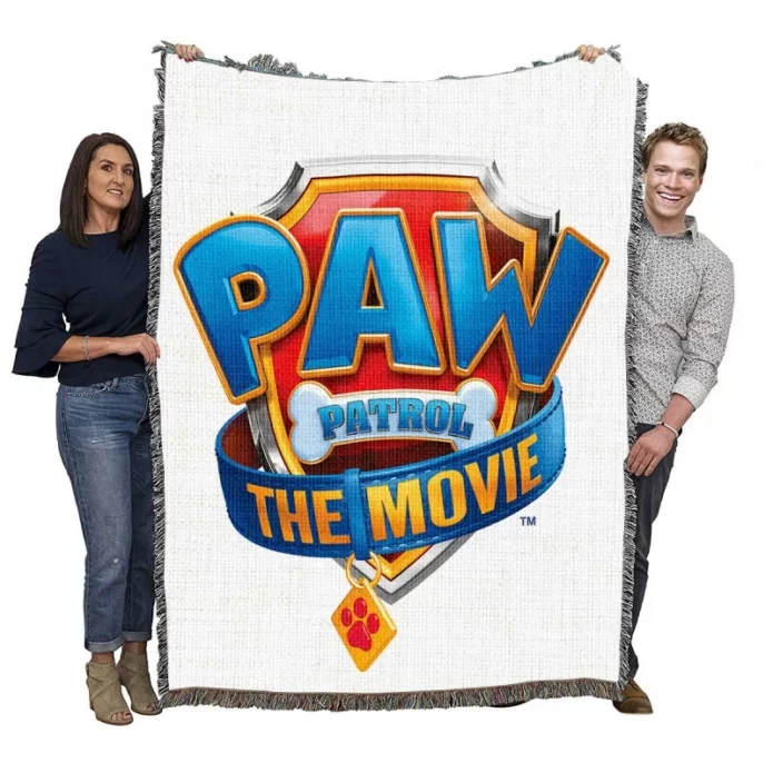 Paw Patrol The Movie Movie Woven Blanket