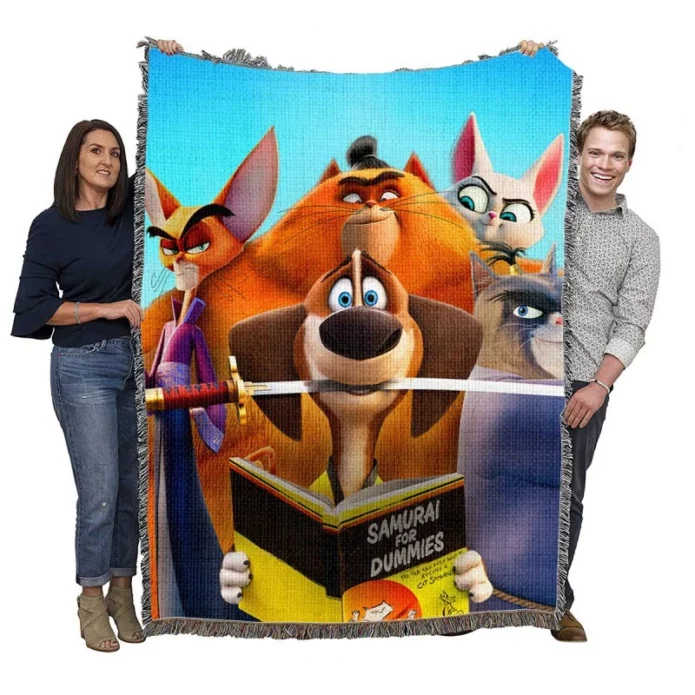 Paws of Fury The Legend of Hank Kids Woven Blanket
