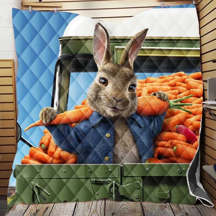 Peter Rabbit 2 The Runaway Movie Quilt Blanket