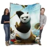 Po in Kung Fu Panda 3 Movie Woven Blanket
