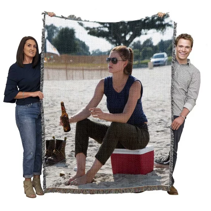 Precious Cargo Movie Jenna B Kelly Woven Blanket