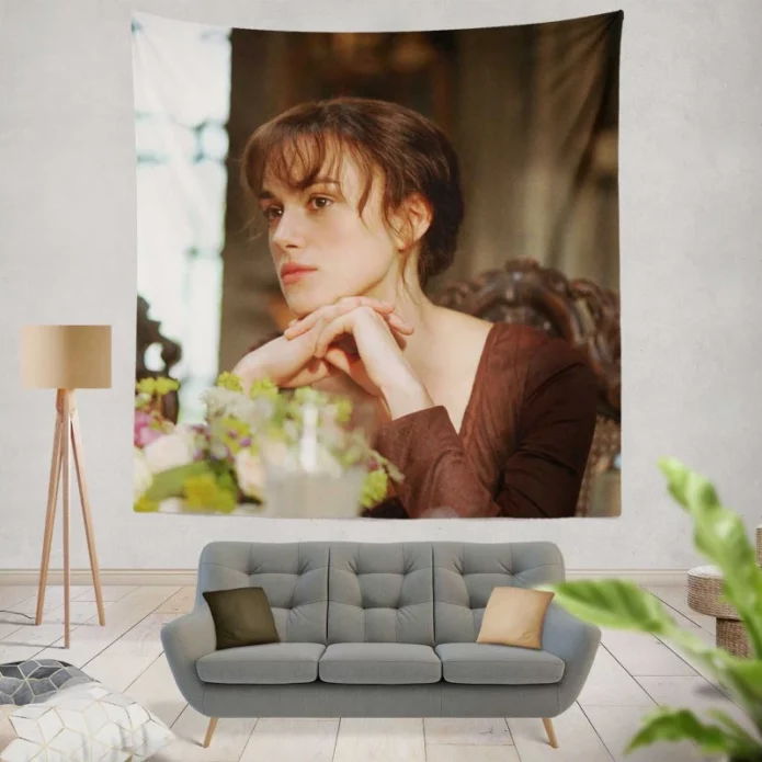 Pride & Prejudice Movie Keira Knightley Wall Hanging Tapestry