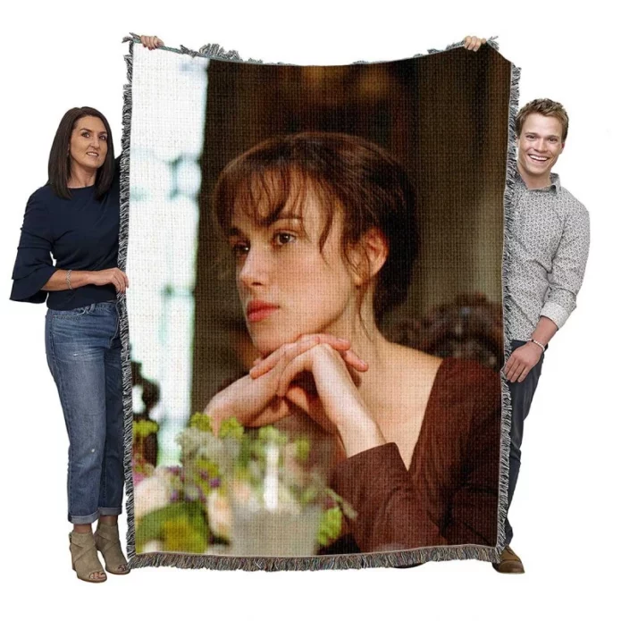 Pride & Prejudice Movie Keira Knightley Woven Blanket