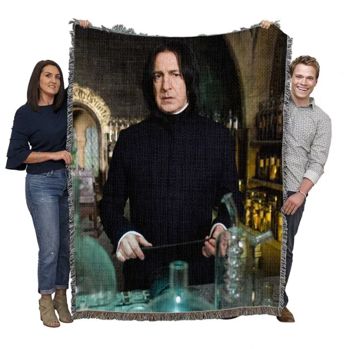 Professor Severus Snape Movie Harry Potter Woven Blanket