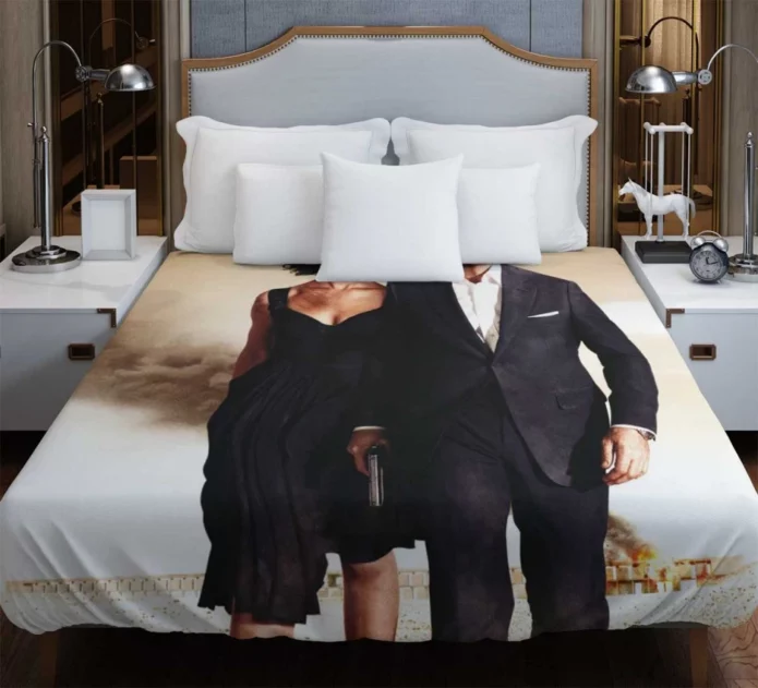 Quantum Of Solace Movie James Bond Duvet Cover