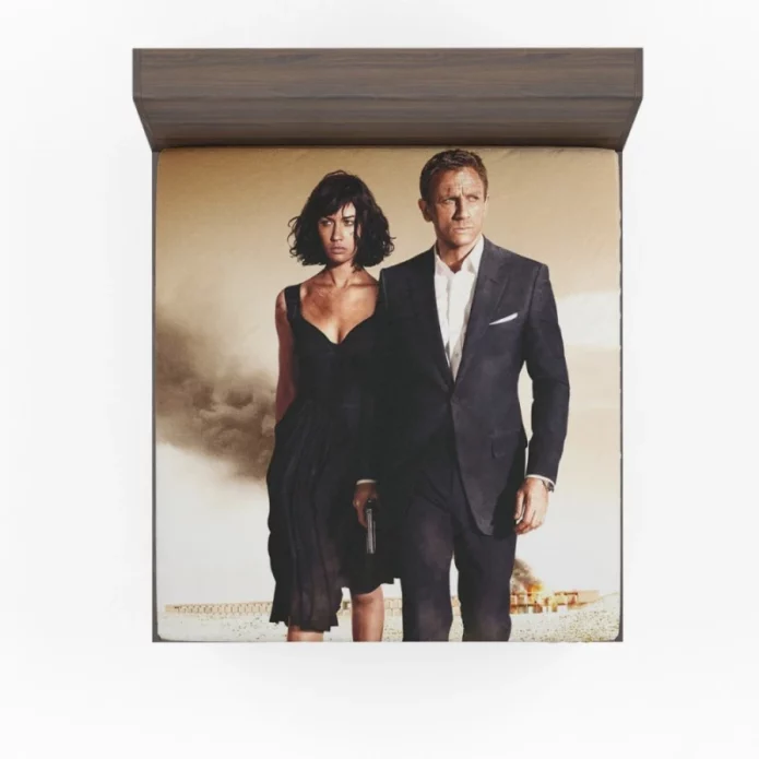 Quantum Of Solace Movie James Bond Fitted Sheet