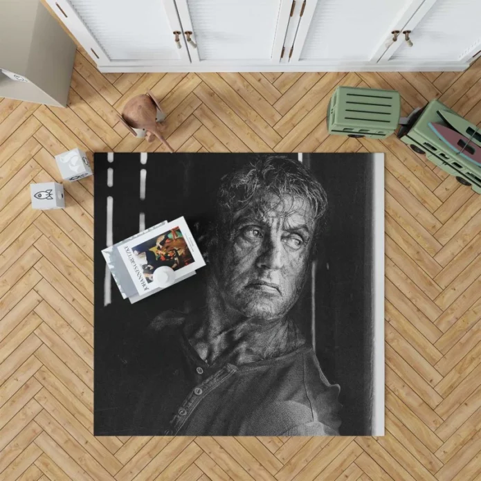 Rambo Last Blood Movie Sylvester Stallone Rug