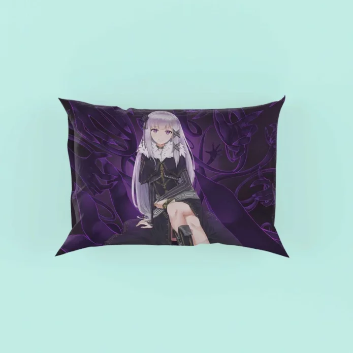 Re Zero Emilia Anime Pillow Case