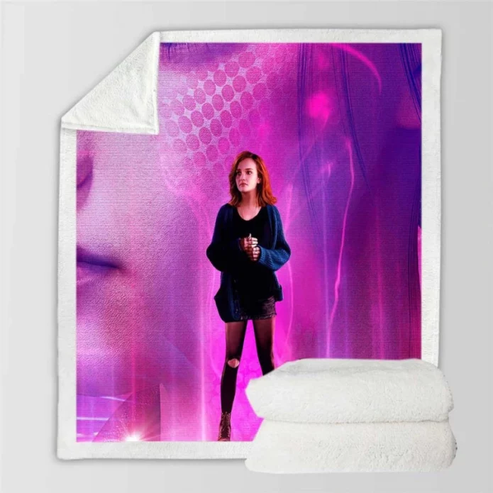 Ready Player One Movie Olivia Cooke Art3mis Sherpa Fleece Blanket