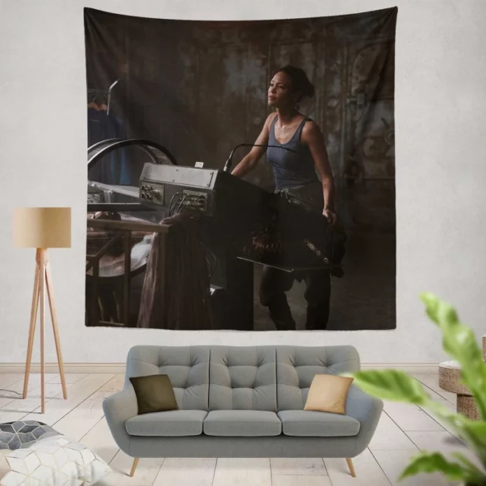 Reminiscence Movie Thandiwe Newton Wall Hanging Tapestry