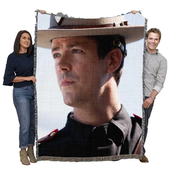 Rescued Movie Grant Gustin Woven Blanket