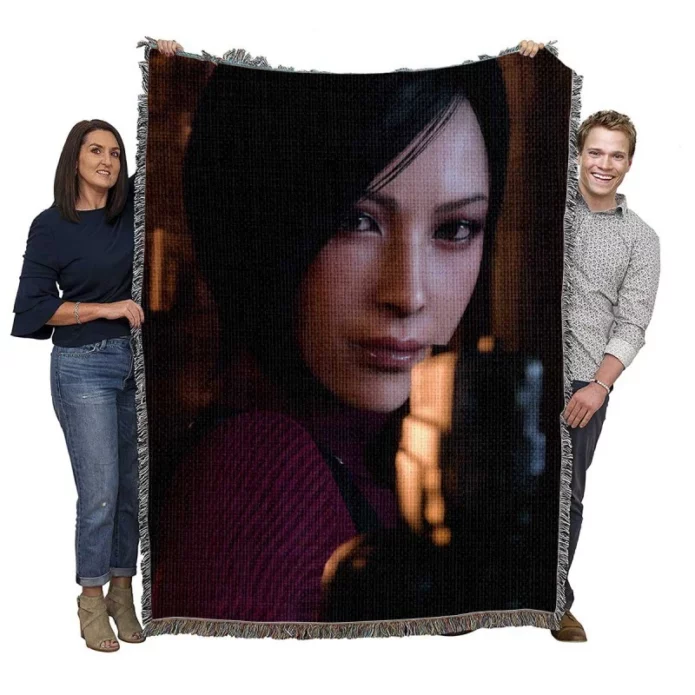Resident Evil 4 Movie Ada Wong Woven Blanket