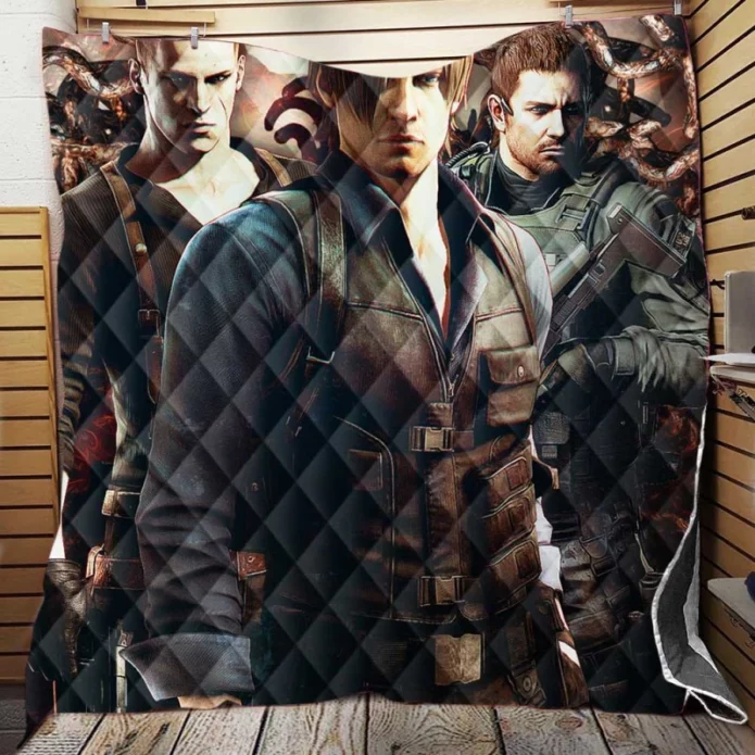 Resident Evil 6 Movie Quilt Blanket