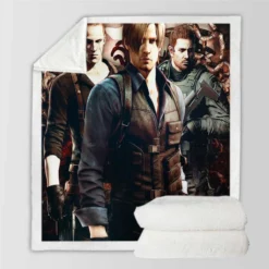 Resident Evil 6 Movie Sherpa Fleece Blanket