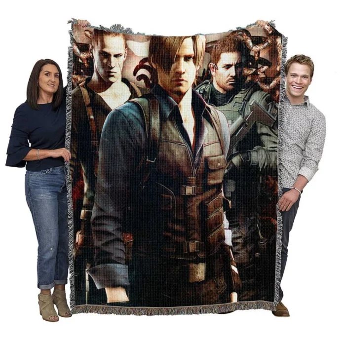 Resident Evil 6 Movie Woven Blanket