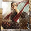 Resident Evil Action Horror Movie Milla Jovovich Quilt Blanket