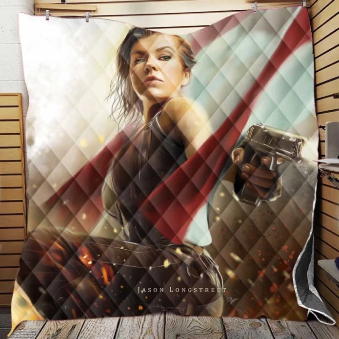 Resident Evil Action Horror Movie Milla Jovovich Quilt Blanket