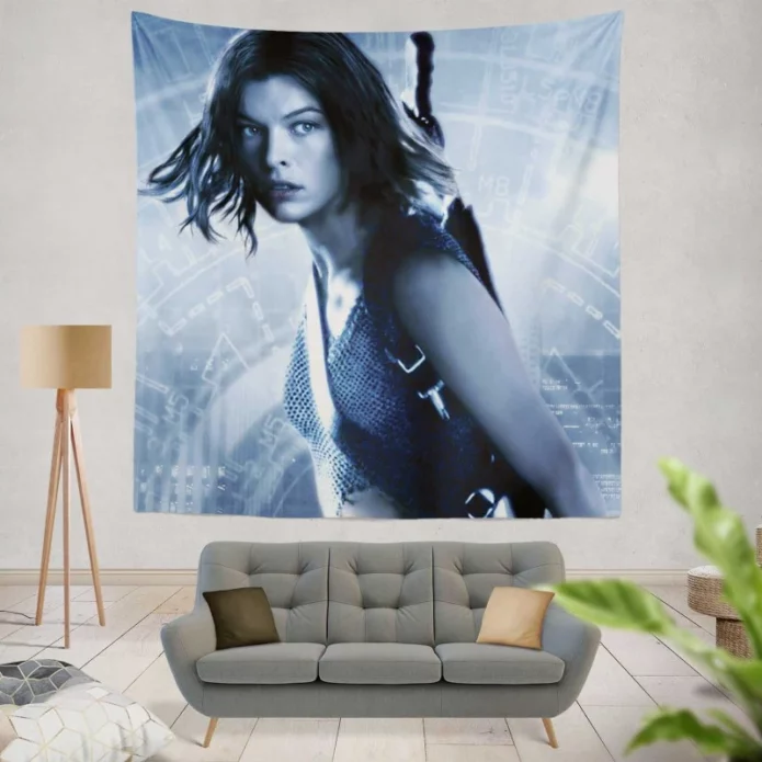 Resident Evil Apocalypse Movie Wall Hanging Tapestry