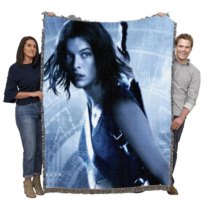 Resident Evil Apocalypse Movie Woven Blanket