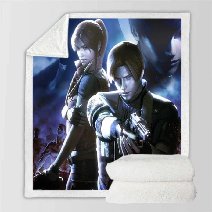 Resident Evil Chronicles Movie Sherpa Fleece Blanket