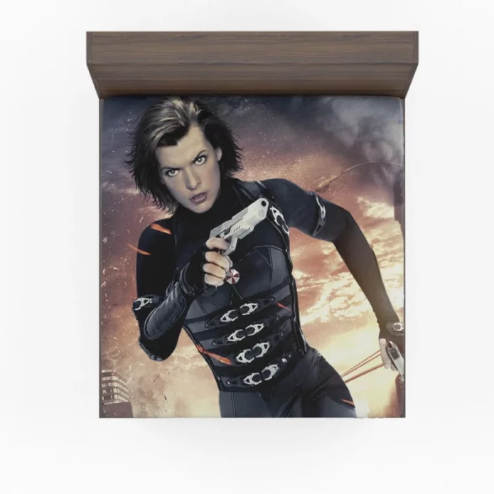 Resident Evil Retribution Thriller Movie Fitted Sheet