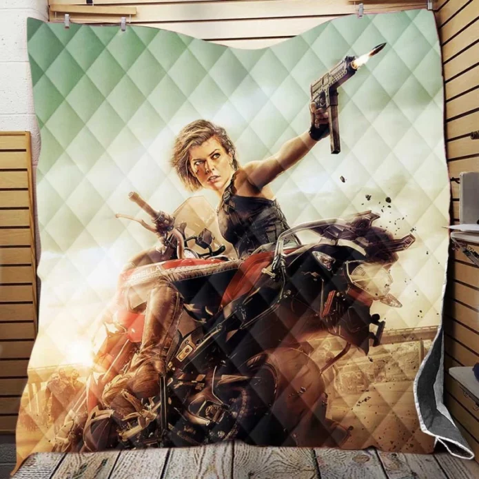 Resident Evil The Final Chapter Movie Quilt Blanket