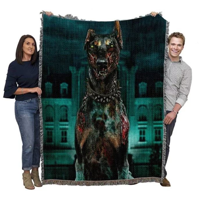 Resident Evil Welcome to Raccoon City Horror Movie Woven Blanket