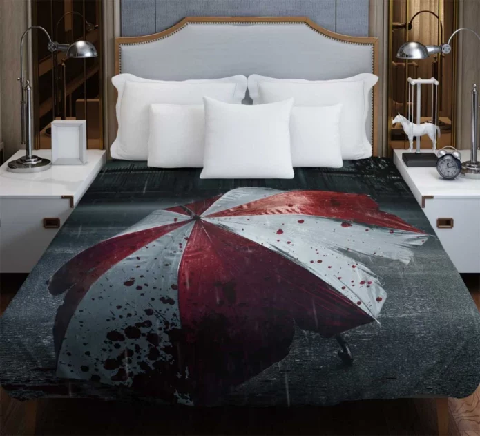 Resident Evil Welcome to Raccoon City Movie umbrella Duvet Cover