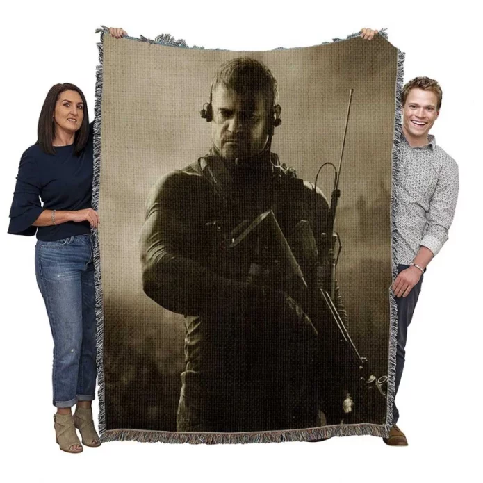 Resident evil 7 Movie Woven Blanket