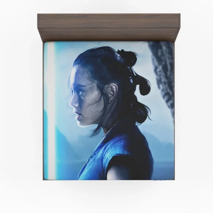 Rey Lightsaber in Star Wars The Last Jedi Movie Fitted Sheet