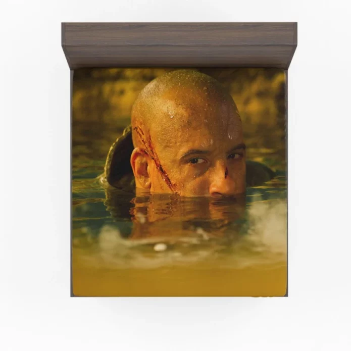 Riddick Movie Vin Diesel Fitted Sheet