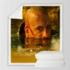 Riddick Movie Vin Diesel Sherpa Fleece Blanket
