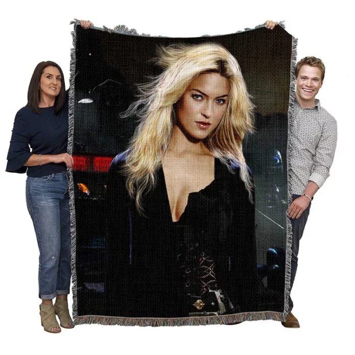 SWAT 2 Movie Martha Hunt Woven Blanket