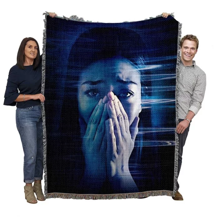Safer at Home Movie Woven Blanket
