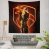Samara Weaving As Scarlett In Snake Eyes GI Joe Movie Wall Hanging Tapestry