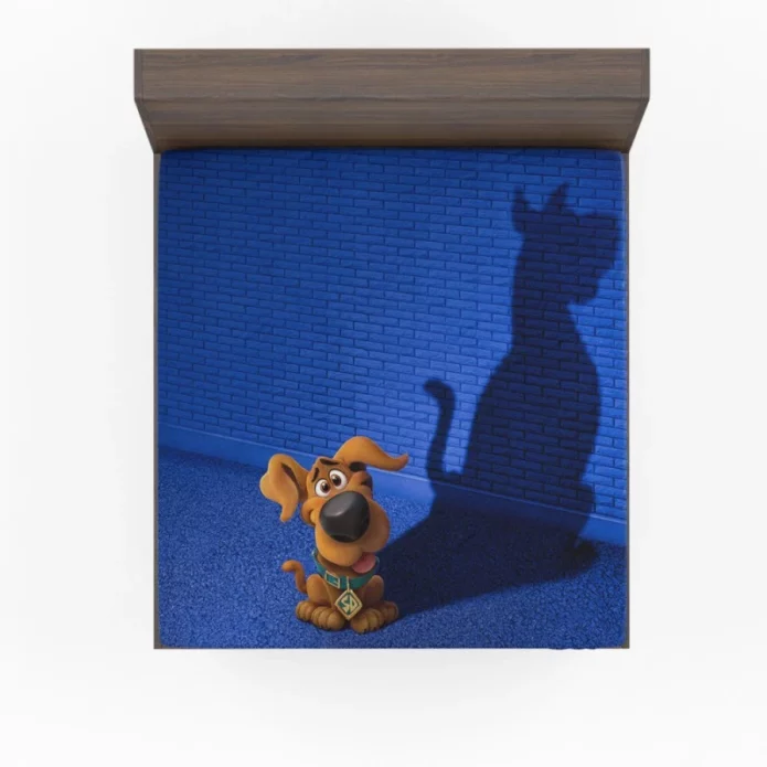 Scoob Movie Shadow Puppy Fitted Sheet