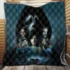Scream Movie Poster Quilt Blanket