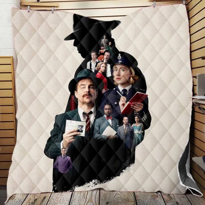See How They Run comedy mystery Movie Quilt Blanket
