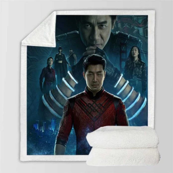 Shang-Chi and the Legend of the Ten Rings Movie Marvel Sherpa Fleece Blanket