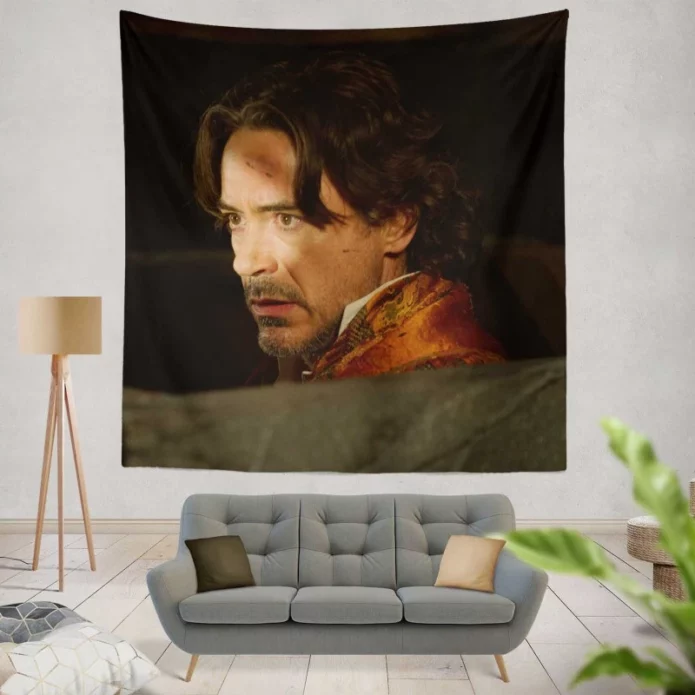 Sherlock Holmes A Game of Shadows Movie Wall Hanging Tapestry